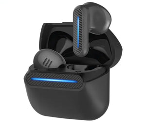 TG10 Wireless Earbuds, Black - Bluetooth 5.3 ENC and HD Mic Clear Sound - Noise Canceling, Dual Mode for Gaming and Music, USB-C Charging. Great for Music, Sports, Travel, and Fitness