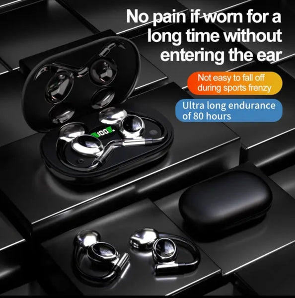 OWS Open Ear Earbuds That Do Not Stick in Your Ear with Great Panoramic Sound