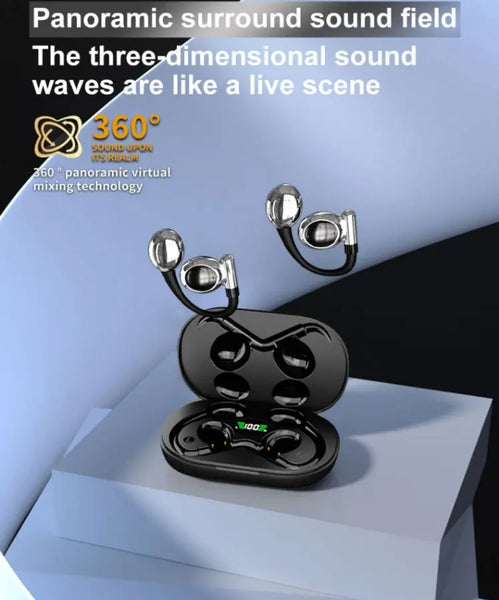 OWS Open Ear Earbuds That Do Not Stick in Your Ear with Great Panoramic Sound