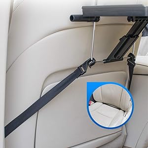 Steering Wheel Tray with Mounting Hooks For Eating inside Car and For Car Desk Office Use