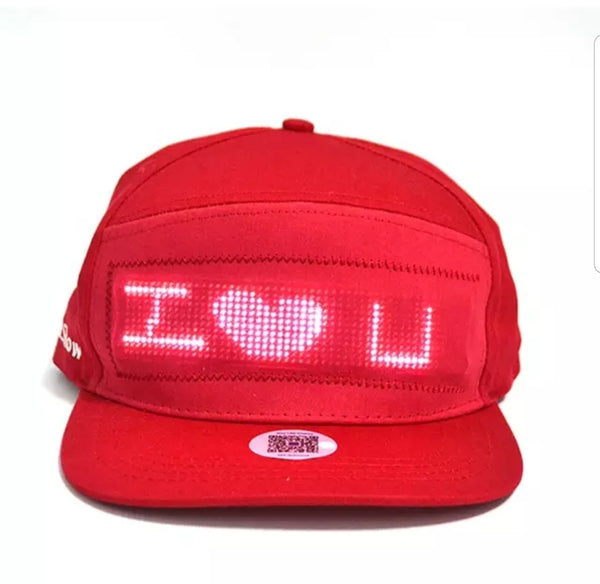 LED Display Hats - Customize and Wear Your Own Messages On Demand! Buy Now!