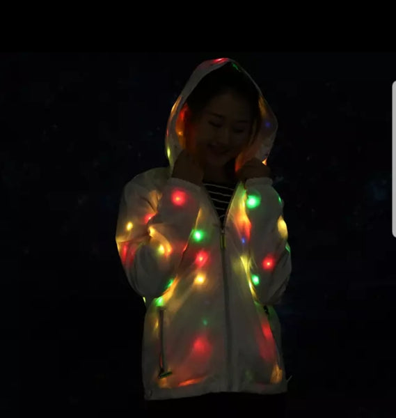 LED Party Jacket That Lights of Up and Flashes! Buy Now!