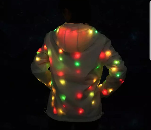 LED Party Jacket That Lights of Up and Flashes! Buy Now!