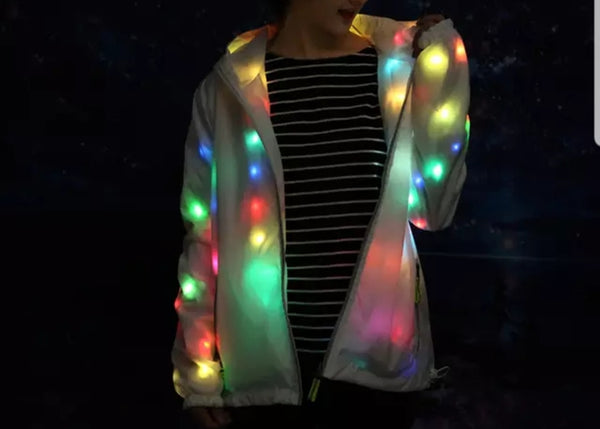 LED Party Jacket That Lights of Up and Flashes! Buy Now!