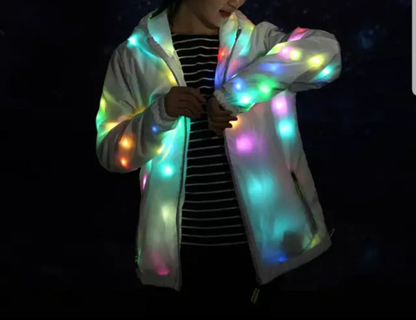 LED Party Jacket That Lights of Up and Flashes! Buy Now!